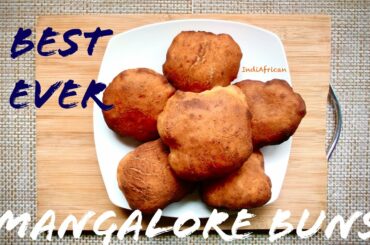 MANGALORE BUNS MAKING | DELICIOUS SNACK RECIPE | INDIAFRICAN | FOOD RECIPE#6