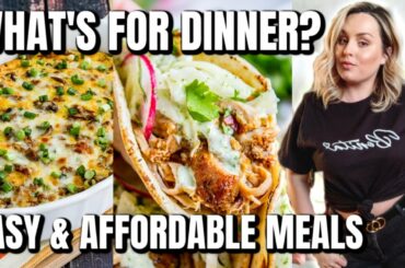 WHAT'S FOR DINNER 2020 / EASY WEEK NIGHT MEALS / WHAT I EAT TO LOSE WEIGHT 2020 / DANIELA DIARIES