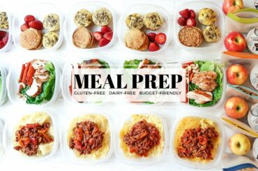 Budget-Friendly Meal Prep For Your Week (Gluten & Dairy Free) // Simply Taralynn