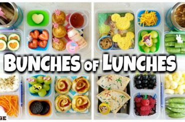 NO SANDWICHES! School LUNCH IDEAS for jk, 1st grad, 3rd grad 🍎 Bunches of Lunches WEEK 3