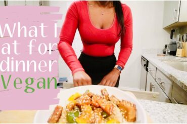 What I eat for Dinner // Vegan (Breast Feeding)