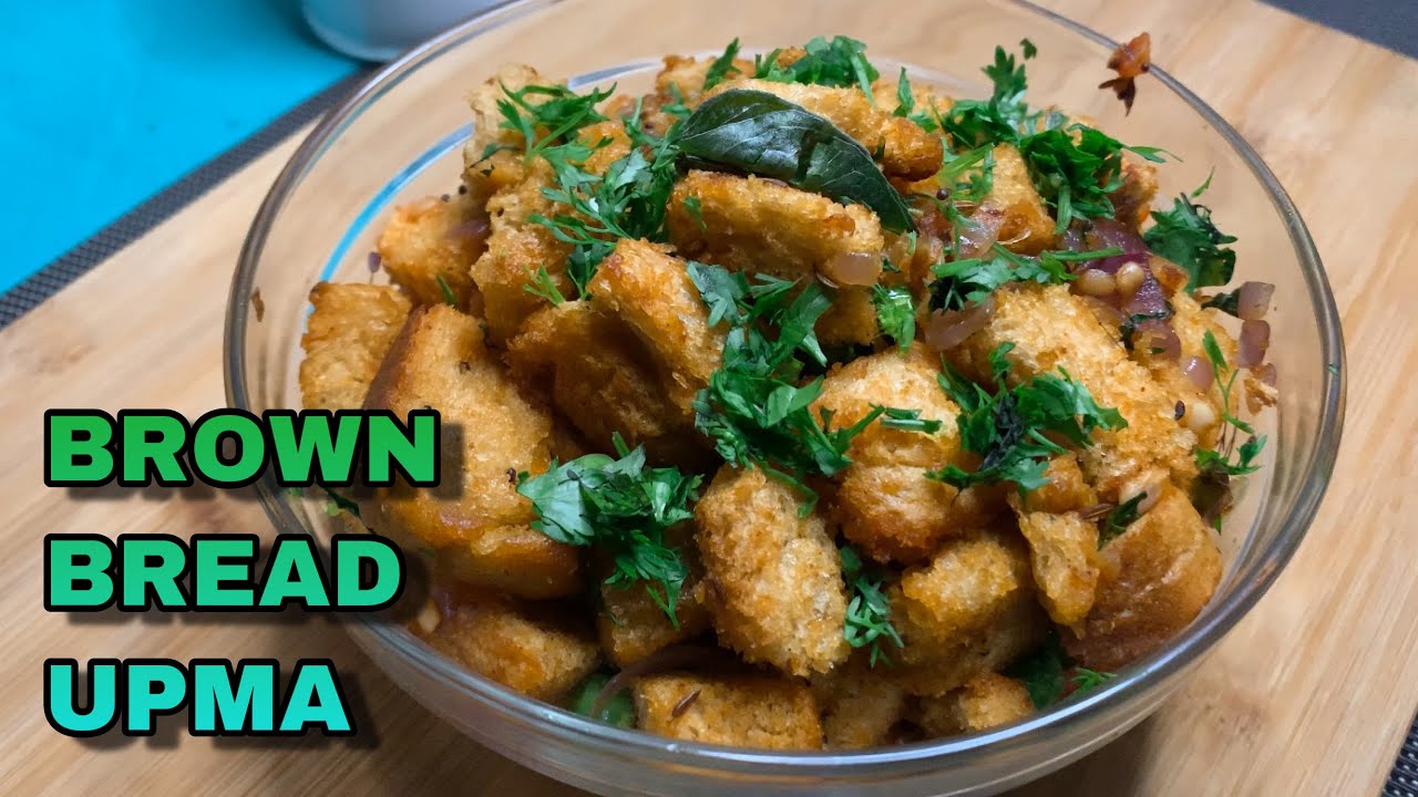Brown Bread Upma for Weight loss | Brown Bread Recipes | india style healthy breakfast recipe Brown Bread Upma for Weight loss | Brown Bread Recipes | india style healthy breakfast recipe