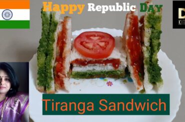 Republic Day Special Tiranga Sandwich Recipe| Tricolor Sandwich Recipe| तिरंगा सैंडविच