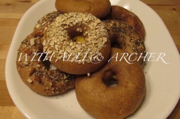 4 Ingredient Healthy Homemade Bagels