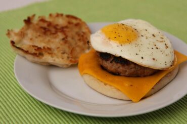 Sausage Egg & Cheese Breakfast Sandwich Recipe - Laura Vitale - Laura in the Kitchen Episode 440