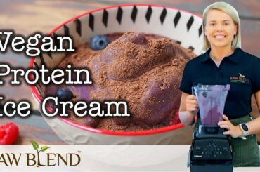 How to Make Vegan Protein Ice Cream!