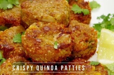 Healthy & Crispy Quinoa Patties | Easy & Quick Snacks | Tea Time Snacks