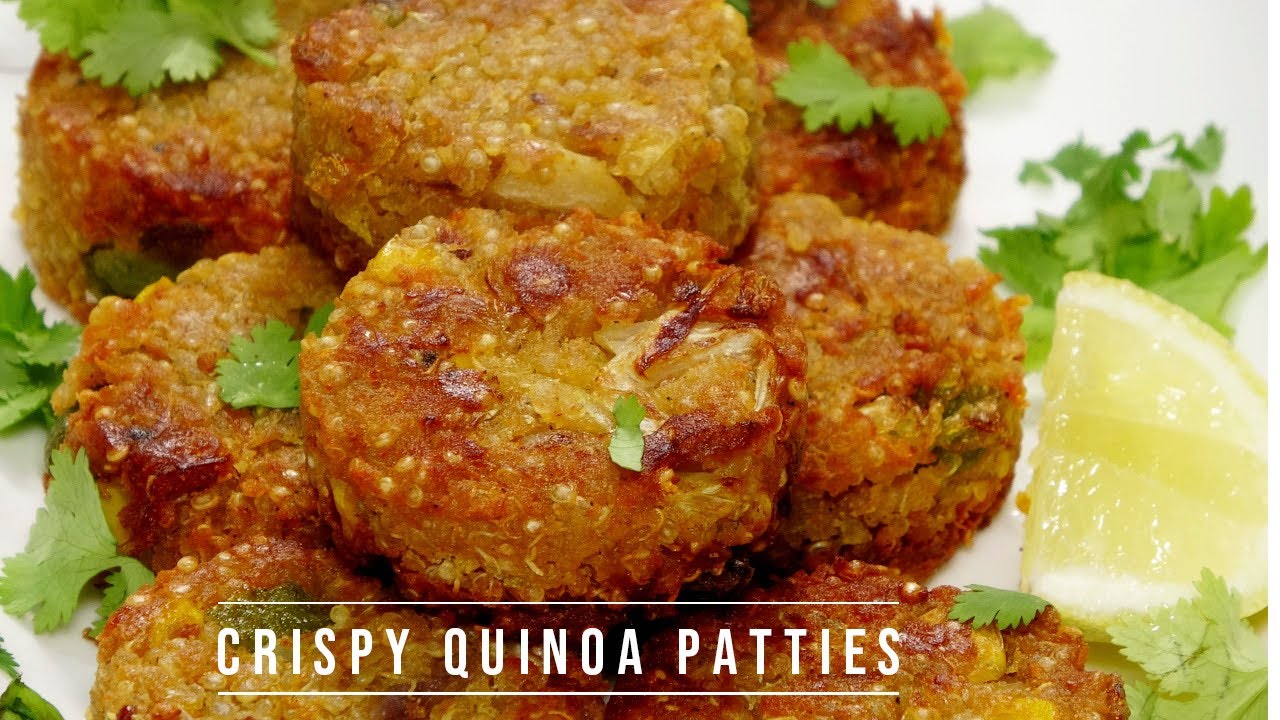 Healthy & Crispy Quinoa Patties | Easy & Quick Snacks | Tea Time Snacks Healthy & Crispy Quinoa Patties | Easy & Quick Snacks | Tea Time Snacks