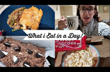 WHAT I EAT IN A DAY || #2 \ HEALTHY BROWNIE RECIPE \ BREAST FEEDING MAMA