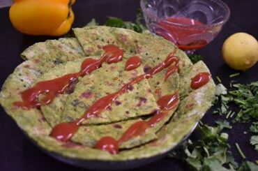 Season 1 : How to make healthy food!! Palak Paratha