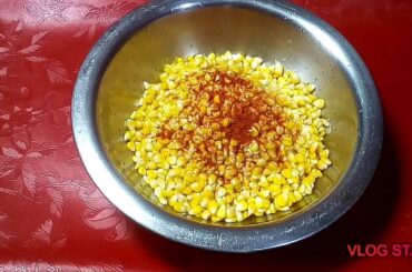 Masala Sweet Corn ll Snack Time And Healthy Recipe ll NIKHATH'S KITCHEN