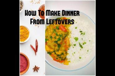 Low Cost Meal I Delicious Curry I 10 Minutes Dinner Idea I How To Use Leftover