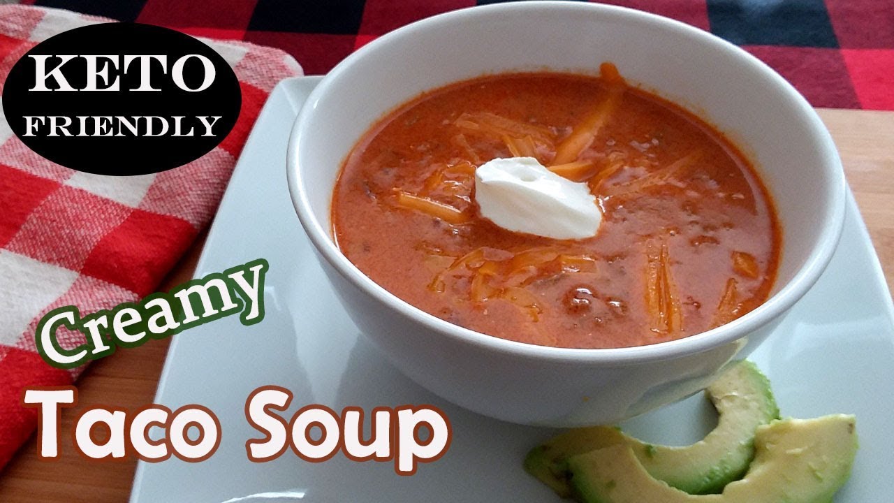 Taco Soup Recipe – Low Carb / Keto Friendly Taco Soup Recipe - Low Carb / Keto Friendly