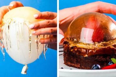 15 GENIUS IDEAS TO DECORATE YOUR DESSERT || Kitchen Life Hacks For Everyone