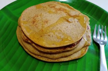 Healthy oats dates pancake | ഓട്സ് പാൻകേക്ക് | quick simple breakfast