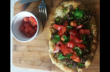 How to make Naan bread and mince beef Healthy Meal