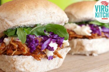 PULLED CHICKEN BURGER RECIPE