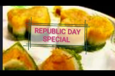 TRI-COLOUR SWEETS | REPUBLIC DAY SPECIAL RECIPES | SWEETS