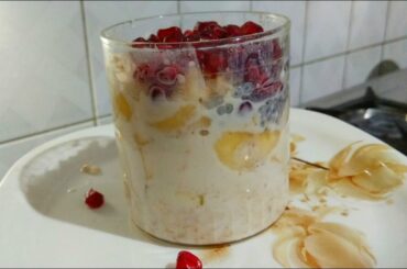 Healthy Oats Breakfast /Snacks Recipe for Weightloss /Oats Recipe with milk /Healthy breakfasts