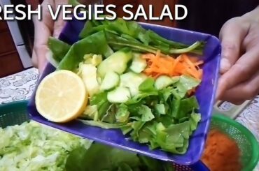 Fresh & healthy vegetables salad ||ofw saudi||Midnyt Master Blue