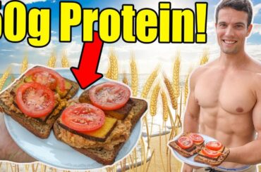 Super High Protein Breakfast Sandwich Recipe | 50g of Protein!