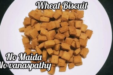 Wheat Biscuit Recipe | கோதுமை பிஸ்கட் | Healthy Snacks | Kids Snacks | Homemade Biscuit Recipe