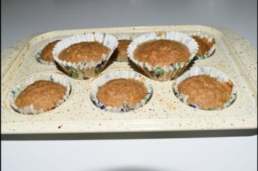 Healthy Oats Banana Muffins/ഓട്സ് ഉം പഴവും വച്ചു ഉള്ള രുചികരമായ മഫിൻസ്
