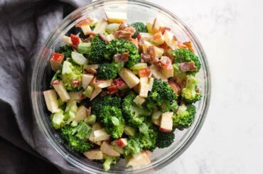 Bacon Apple Broccoli Salad