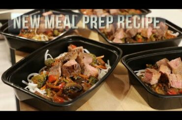 Chicken Stir Fry Meal Prep - High Calorie and Lower Calorie Options
