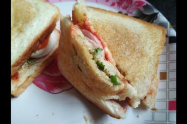 Boiled Egg Bread Sandwich Recipe | Anda Bread Breakfast Recipe Easy