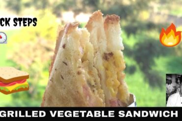 LET'S MAKE VEGETABLE SANDWICH | EASY STEPS | QUICK STEPS |