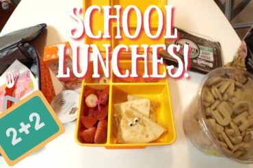 IT'S LUNCH TIME!! SCHOOL LUNCH IDEAS!! QUICK AND EASY!