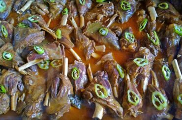 Lamb's Shank Recipe High Calcium Healthy Food In Pot