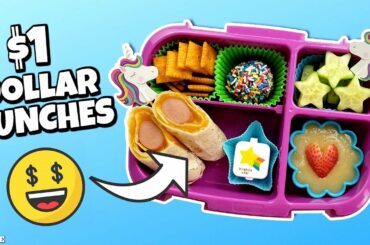 ALL THAT FOR JUST $1?! 🍎 Lunch Ideas For UNDER $1