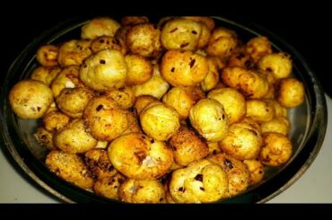 Lotus Seeds Recipe | Makhana fry in tamil | Snacks recipe | தாமரை விதை பொரி