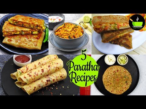 5 Easy & Quick Paratha | Quick Dinner Recipes | Stuffed Paratha Recipes | Paratha Recipes 5 Easy & Quick Paratha | Quick Dinner Recipes | Stuffed Paratha Recipes | Paratha Recipes