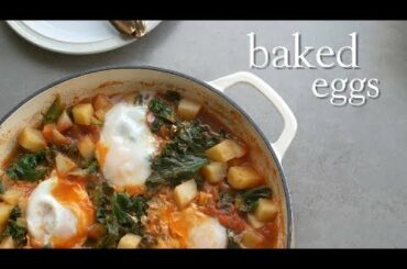 Slimming World Syn-free spiced potato & baked eggs breakfast hash recipe - FREE