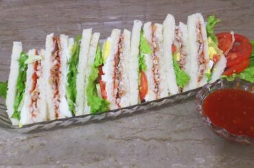 Club sandwich recipe | By Food Temptations
