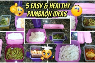 5 EASY & HEALTHY PAMBAON IDEAS - MichelleCookingDiary