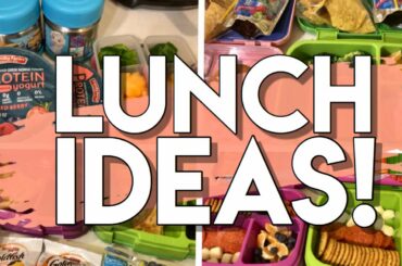 QUICK + EASY LUNCH IDEAS FOR SCHOOL! COLD LUNCHES JANUARY 2020