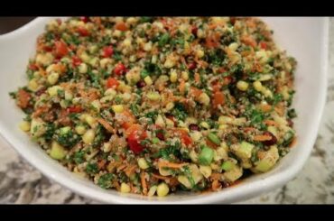 How to make Quinoa Kale and Apple Salad | Healthy Recipe
