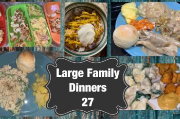 Large Family Dinners 27