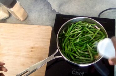 How to cook low carb vegetables: low-fat green beans