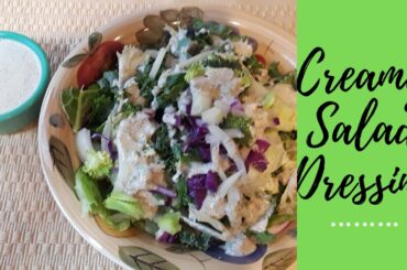 HOW TO MAKE SALAD DRESSING (vegan-friendly, oil-free, nut-free)