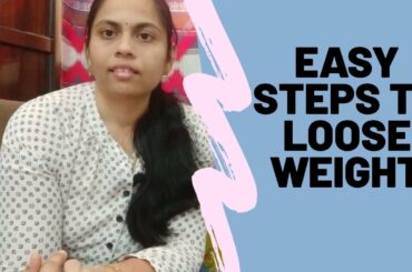 Easy tips for weightloss in tamil/ 5 basic steps for loose weight permanently/ weightloss tips#qatar