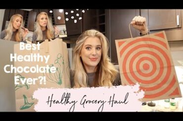 HUGE HEALTHY GROCERY HAUL- EASY PALEO RECIPE IDEAS FROM TARGET + WHOLE FOODS
