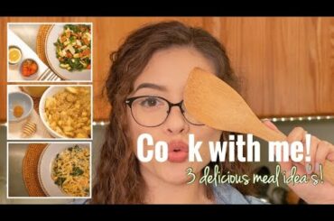 COOK WITH ME || 3 Delicious meal Idea's (Breakfast, Lunch and Dinner)