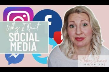 Why I QUIT Social Media | Technology "DETOX" for Insomnia, Anxiety, Well-being and Work-Life Balance