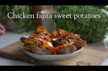 Slimming World Syn-free chicken fajita sweet potatoes - FREE