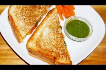 5 minutes Aloo sandwich on tawa ll breakfast recipe